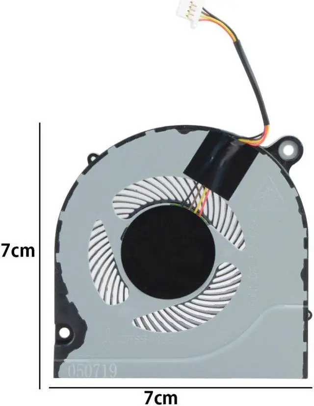 Alt view image 2 of 6 - CPU GPU Cooling Fan for Acer Predator Helios 300 G3-571 Nitro5 AN515 AN515-51 52 AN515-41 CPU FAN Cooler Fan