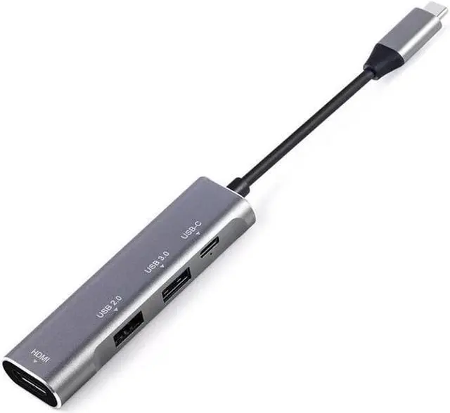 Alt view image 3 of 6 - USB Type C Type-C HUB To HDMI 4K USB 3.0 2.0 Thunderbolt 3 Adapter Dex Station For MacBook pro Samsung Galaxy Note 8 S8 S9+