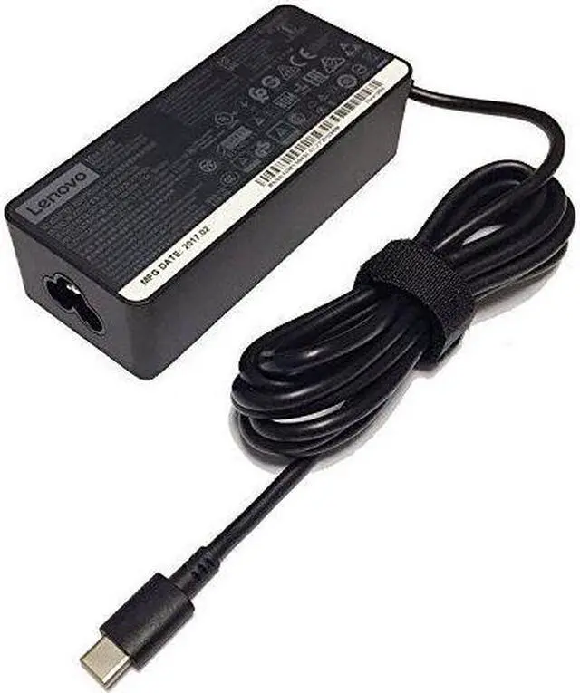 Alt view image 2 of 18 - New Genuine Lenovo ThinkPad 65 Watt 20V 3.25A Type-C USB AC Adapter ADLX65YDC2A