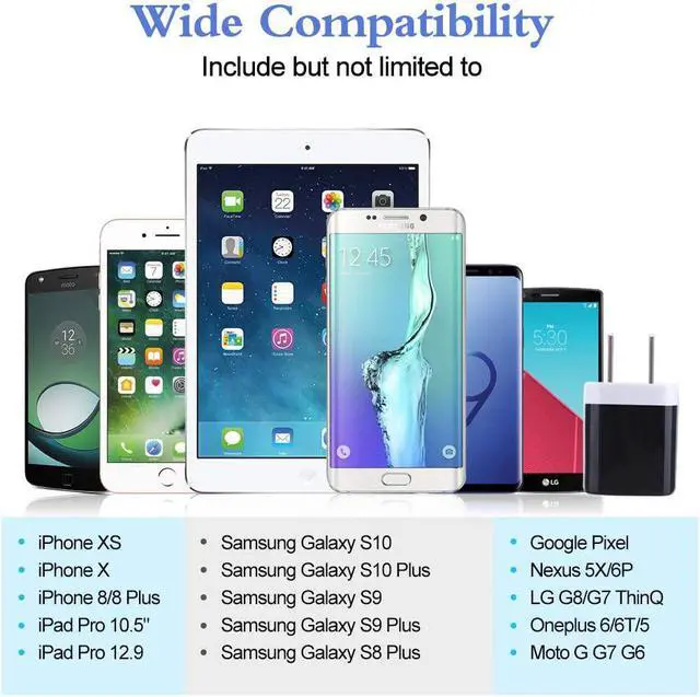 Alt view image 6 of 7 - USB Wall Charger Charger Adapter HOOTEK 10 Pack 1A/5V Single Port USB Plug Quick Charger Block Charging Cube Compatible iPhone 12 Pro Max/11/XS/XR/X/8 Plus/SE Samsung Galaxy LG HTC Moto Android