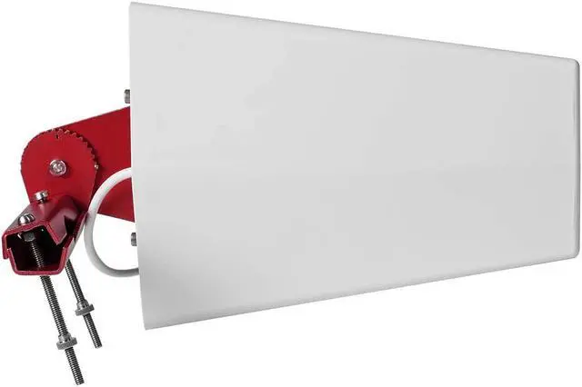 Main image of Wilson 4G 75 Ohm Home Outside Yagi Directional Antenna, White with F-Female Connector - 314445