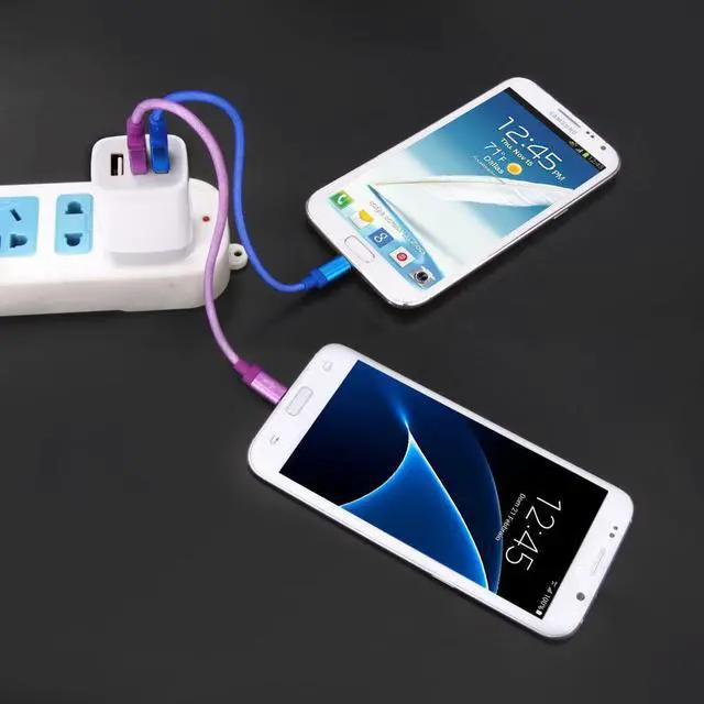 Alt view image 7 of 7 - USB Wall Charger, Hootek 2Pack Wall Plug 3-Port USB Charging Station 3.1A Power Adapter Multi Port Quick Charger Block Cube for iPhone 16 15 14 13 12 11 Pro XS MAX 8 Plus, iPad, Samsung Galaxy S24 S23