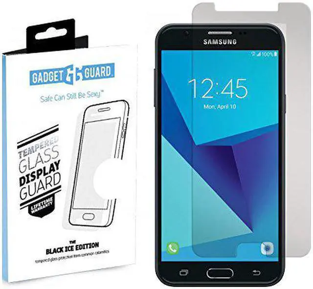 Main image of Gadget Guard - Black Ice Glass Screen Protector for Samsung Galaxy J7 2018/J7 Refine/J7V 2nd Gen - Clear - GGBIXXC208SS03A