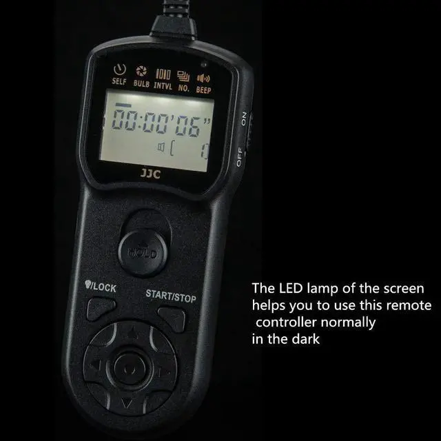 Alt view image 4 of 7 - JJC Timer Remote Control Shutter Release for Nikon D850 D810 D810A D800 D800E D700 D500 D300s D300 D200 D100 D5 D4s D4 D3x D3s D3 D2Xs D2x D2H D1x D1h D1 F100 F90 F5 F6 as Nikon MC-36 MC-30 MC-30A