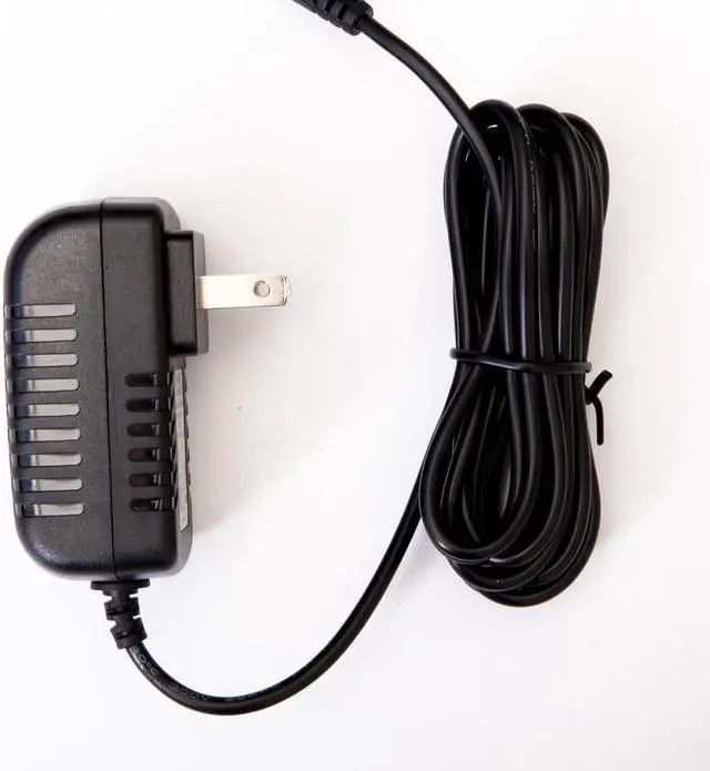 Alt view image 2 of 6 - Omnihil 2.5 Meter Long AC/DC Adapter Compatible with UNITEK Aluminum USB 3.0 to SATA Dual Bay External Hard Drive Docking Station Power Supply