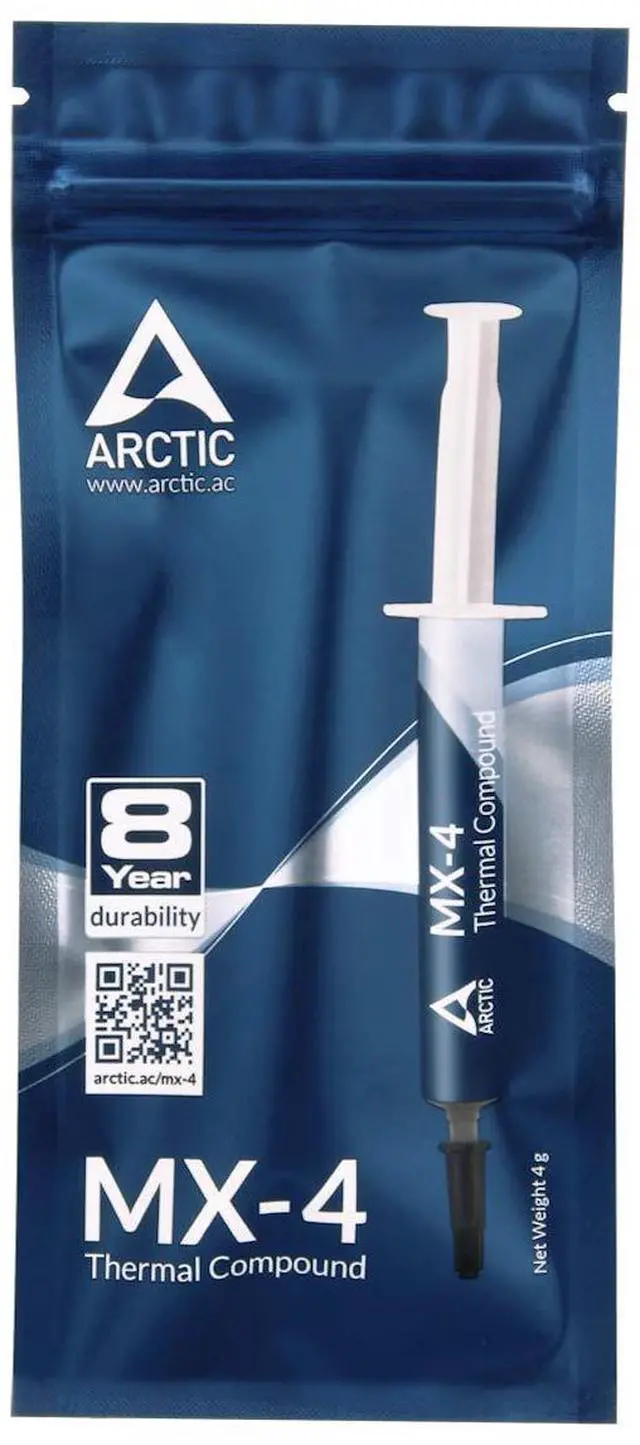 Alt view image 3 of 7 - ARCTIC MX-4 2019 Edition - Thermal Compound Paste - Carbon Based High Performance - Heatsink Paste - Thermal Compound CPU for All Coolers, Thermal Interface Material - High Durability - 4 Grams