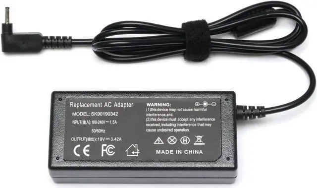 Alt view image 3 of 5 - 65W/45W/40W Adapter Charger Power Cord for Acer Chromebook 15 14 13 11 C720 C720P C730 C730E C731 C731T C735 CB3 CB5 CB3-111 CB3-131 CB3-132 CB3-431 CB3-531 CB3-532 CB5-132T CB5-311 CB5-311P CB5-571