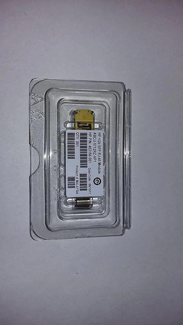 Main image of HP 453156-001 1GB SFP RJ-45 Module - 453154-B21, 453578-001