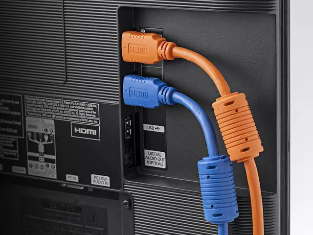 Alt view image 20 of 20 - Monoprice HDMI Cable - 1.5 Feet - Black | High Speed, 4K@60Hz, HDR, 18Gbps, YUV 4:4:4, 28AWG, Compatible with HD TV and More - Select Series