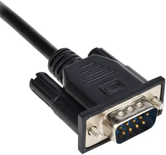 Alt view image 4 of 7 - RJ45 to RS232,LFHUKEJI DB9 9-Pin Serial Port Male to RJ45 Female Cat5 Ethernet LAN Console 3.3Ft