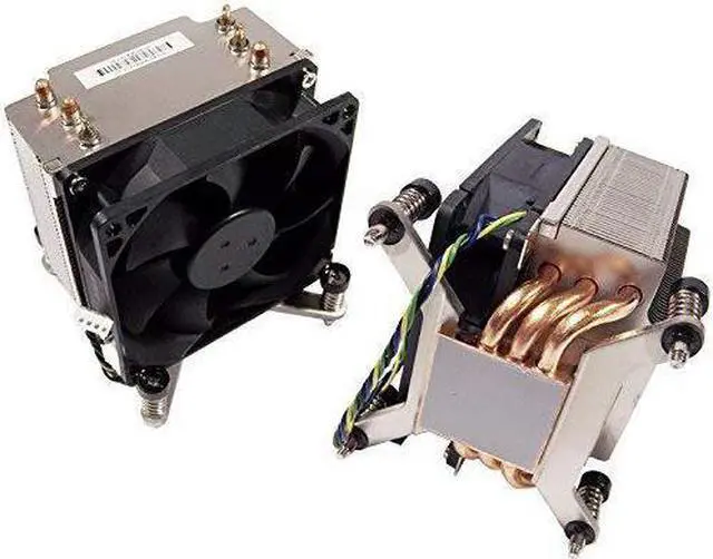Alt view image 2 of 2 - HP LGA2011 Square Heatsink and Fan 656332-001 160W Intel Core Heatsink-Fan