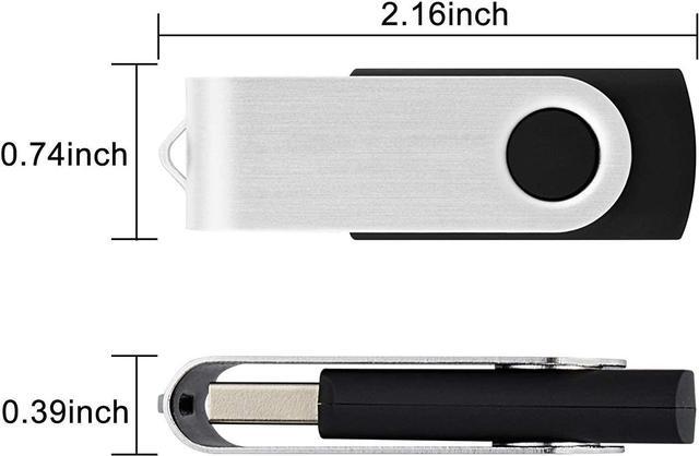 Alt view image 6 of 7 - 16GB Flash Drive 10 Pack USB Flash Drive 16 gb Thumb Drive Memory Stick Zip Drive USB 2.0 5 Colors (Black Blue Green White Red)