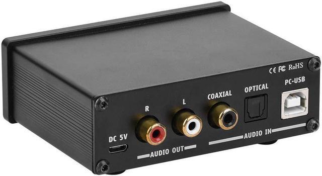 Fosi Audio DAC-Q4+amplificador de 2 canales V1.0B_DAC Amp Bundle