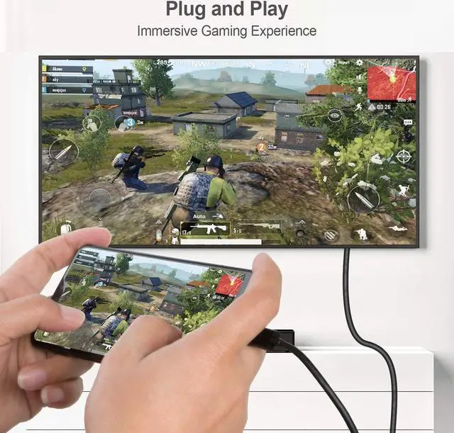 Alt view image 3 of 7 - USB C to VGA Cable 16FT, CableCreation USB Type C to VGA Cord 1080P@60Hz, Compatible with MacBook Pro 2020 2019, iPad Pro 2020 2018, Surface Book 2, XPS 15 13, Yoga 920 910, Galaxy S20 S10, Black