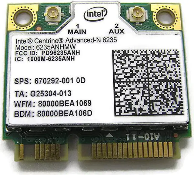 Main image of HP New Genuine ProBook 640 645 G1 WiFi Wireless Card 6235ANHMW 670292-001