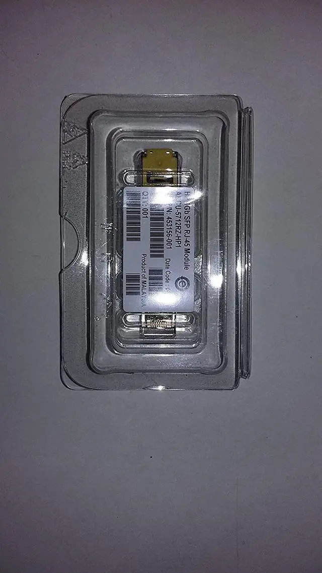 Alt view image 2 of 2 - HP 453156-001 1GB SFP RJ-45 Module - 453154-B21, 453578-001