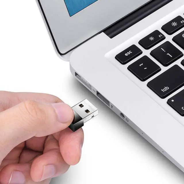Alt view image 4 of 7 - AC 650Mbps USB WiFi Adapter for PC 5GHz/2.4GHz Wireless Dongle WiFi USB Wireless Adapter for Laptop - Nano Size Compatible with Windows XP / 7/8.x /10/11 Mac OS