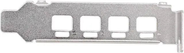 Alt view image 3 of 4 - XtremeAmazing Low Profile Bracket for Nvidia Quadro NVS 510 K1200 Video Graphics Card 8mm