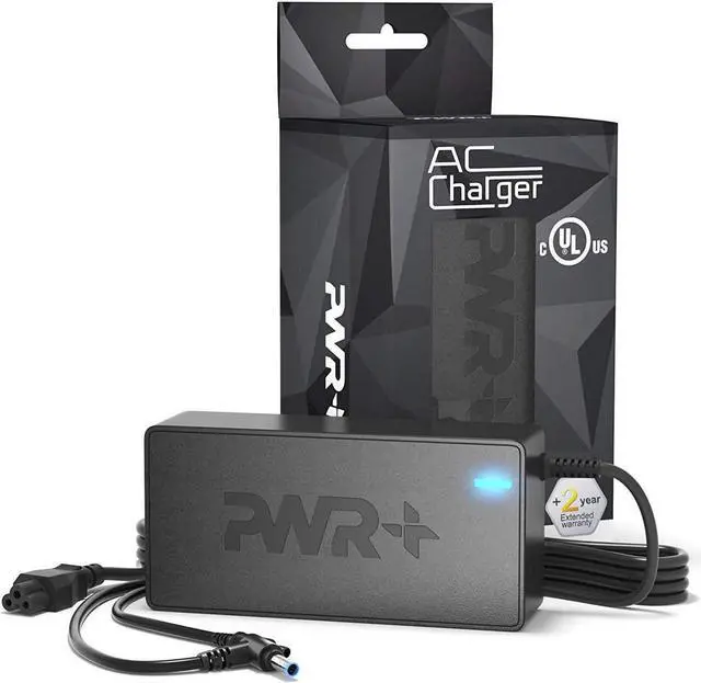 Alt view image 3 of 6 - 65W AC Adapter for HP Notebook Charger: UL Listed Extra Long Pavilion 15 17 G6 G7 Dv6 Dv7 Dm4 Envy x2 x360 Stream 11 13 14 Chromebook 11 G4 G5 EE Probook EliteBook 2540p 4540s 6470b 8440p 8460p 8470p