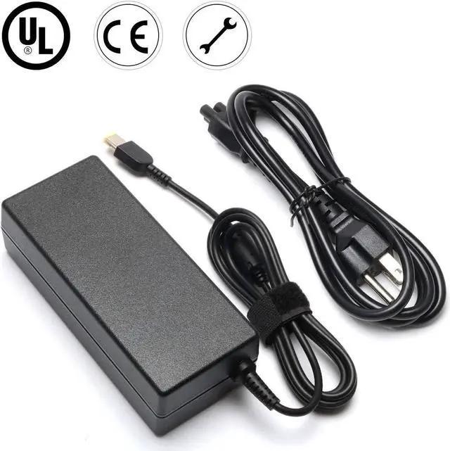 Alt view image 6 of 6 - 135W AC Power Adapter Laptop Charger for Lenovo IdeaPad Y40-70 Y50-70 Y50-80 Y50-70AS-ISE Y700-15ISK 720-15IKB Z710 ThinkPad T440p T450P T470p T540 T540p ADL135NDC3A ADL135NLC3A Supply Cord