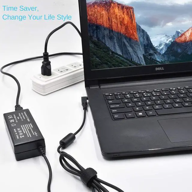 Alt view image 7 of 7 - 65W Adapter Charger for Acer Aspire 5 A515-54 A515-44 A515-46 A515-54G A515-55 A115-31 SF314-52 SF314-51 SP513-52N SP111-33 SP111-32N R5-571TG N18W1 N19C1 N20C4 N20C5 N20C6 Power Charging Cord