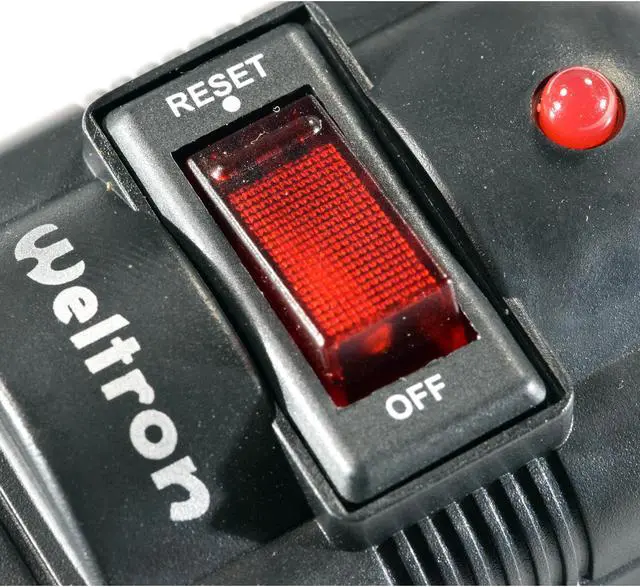 Alt view image 5 of 19 - WELTRON 10ft Power Cord 6-Outlet Surge Protector Power Strip Black WSP600PLF10BK