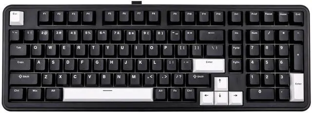 Main image of EPOMAKER TH99 Tri-Mode Wireless Mechanical Keyboard with 8000mAh Battery, Hot Swappable Custom RGB Gaming Keyboard with Numpad, Gasket Creamy for PC/Mac/Office (Black, Creamy Jade)