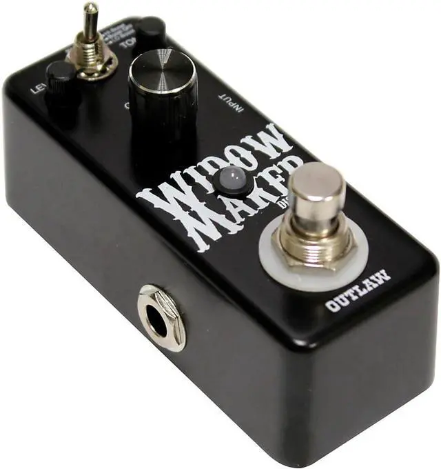 Alt view image 11 of 20 - Outlaw Effects Widow Maker Metal Guitar Distortion Pedal