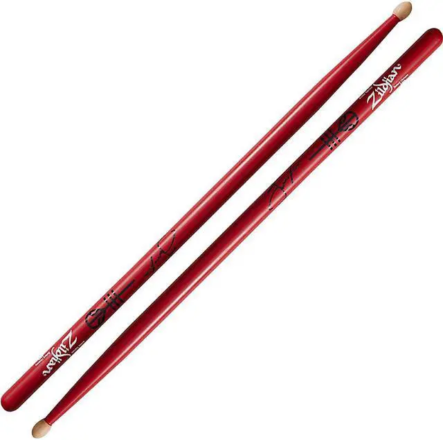 Main image of Zildjian Josh Dun Artist Series Drumsticks, Pair, Red #ZASJD