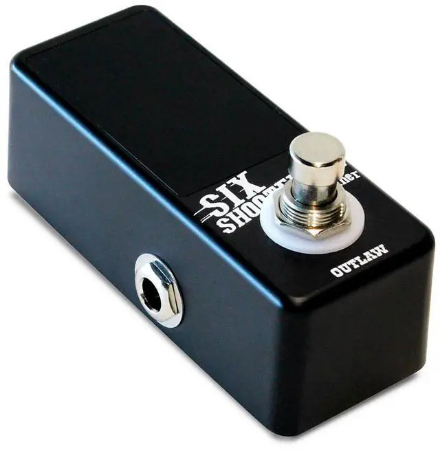 Alt view image 8 of 12 - Outlaw Effects Six Shooter II Tuner Pedal Black