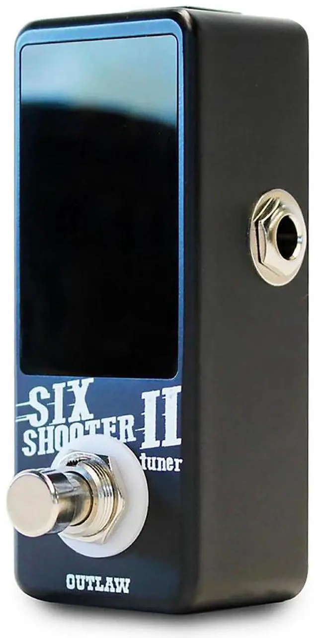 Alt view image 9 of 12 - Outlaw Effects Six Shooter II Tuner Pedal Black