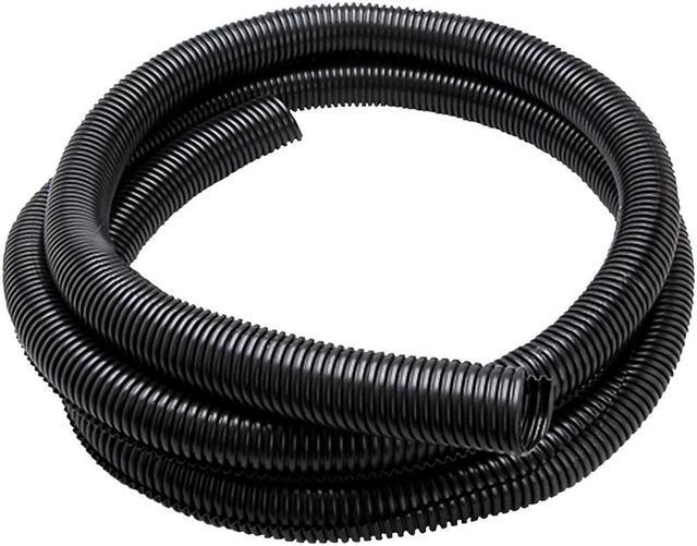 Alt view image 2 of 3 - Hosa 10Ft Black 1in Corrugated Tubing Cable Organizer #WHD410