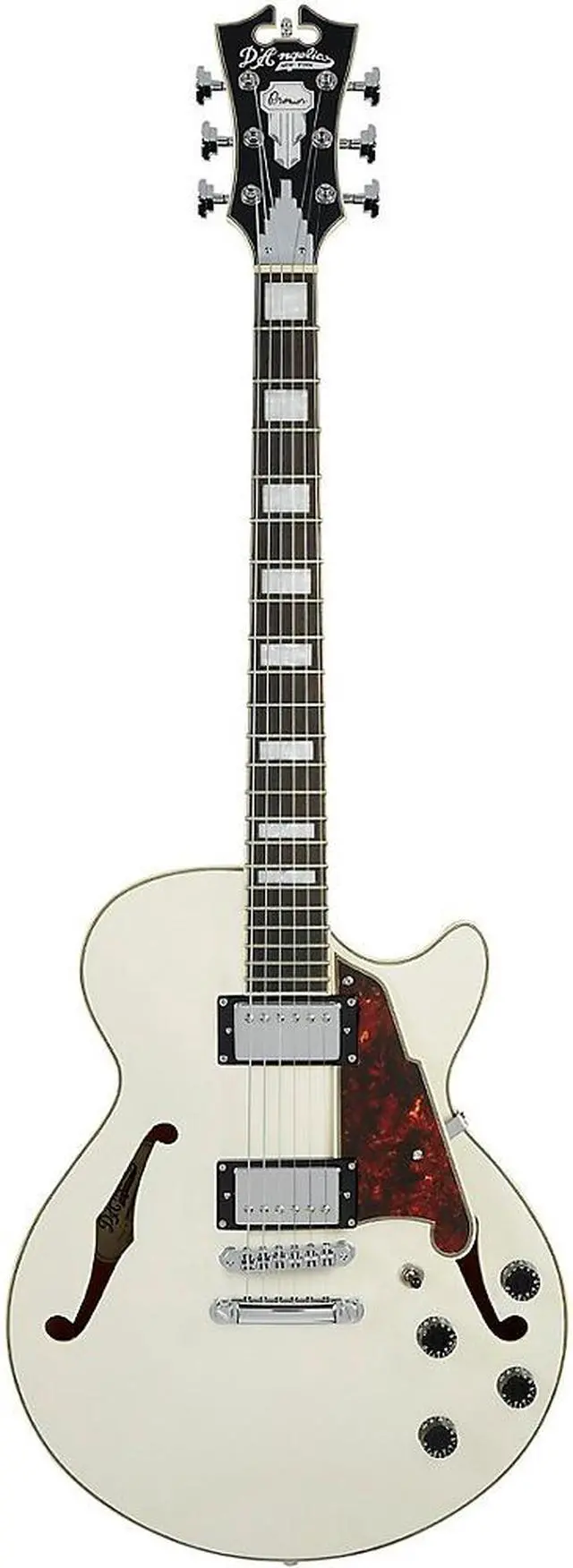 Alt view image 3 of 8 - D'Angelico Guitars Premier SS Electric Guitar with Stopbar, Champagne