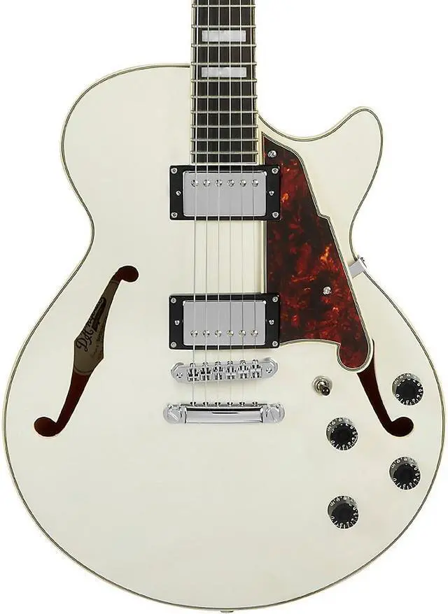 Main image of D'Angelico Guitars Premier SS Electric Guitar with Stopbar, Champagne