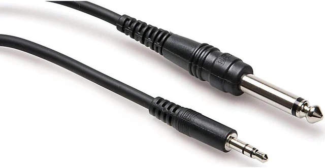 Alt view image 4 of 6 - Hosa CMP100 Series Stereo 1/8" to Mono 1/4" Cable (3 ft)
