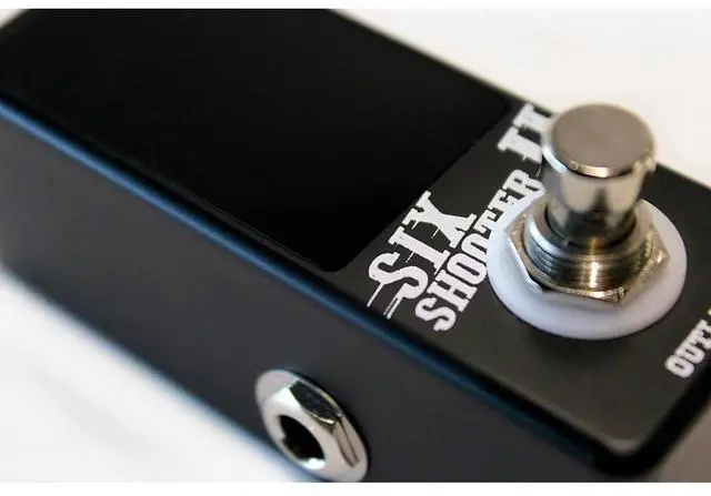Alt view image 10 of 12 - Outlaw Effects Six Shooter II Tuner Pedal Black