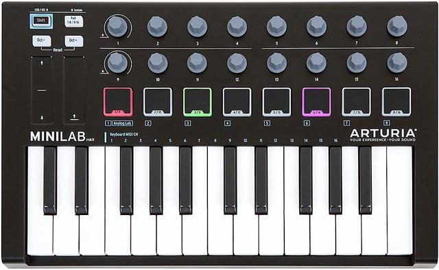 Arturia MiniLab MkII Keyboard Controller and Software Bundle