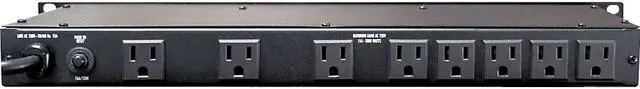 Alt view image 12 of 16 - Furman M8lx Power Conditioner with Lights
