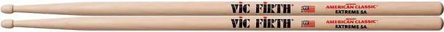 Alt view image 10 of 19 - Vic Firth Extreme 5A American ClassicÃƒâ€šÃ‚Â® Hickory Drumsticks
