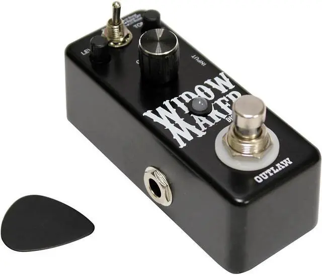 Alt view image 14 of 20 - Outlaw Effects Widow Maker Metal Guitar Distortion Pedal