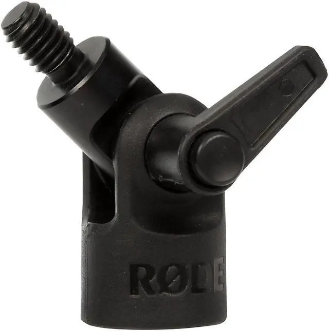 Alt view image 6 of 10 - Rode 3/8" Pivoting Boom Adaptor for Mounting on Boom Stands and Poles