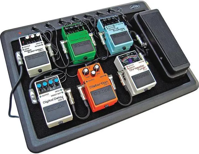 Alt view image 5 of 11 - SKB PS8 Powered Pedal Board with Gig Bag