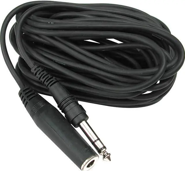 Alt view image 6 of 10 - Hosa HPE325 HPE325 Headphone Extension Cable 25 ft.