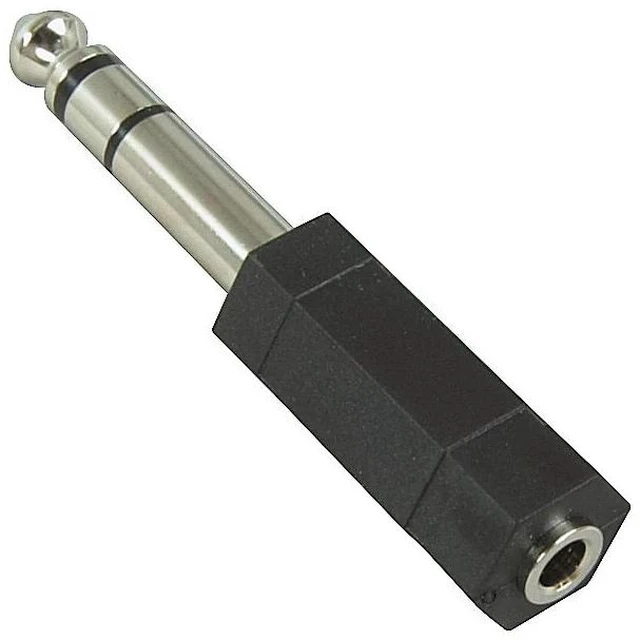Alt view image 8 of 8 - Hosa GPM-103 Stereo 3.5mm Female to Stereo 1/4in. Male