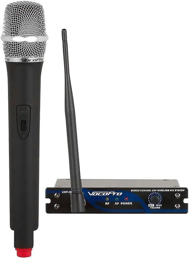 Alt view image 6 of 14 - Vocopro UHF18 Wireless Crystal Microphone Sys