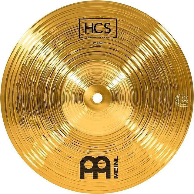 Alt view image 8 of 15 - Meinl 10" HCS Splash Cymbal
