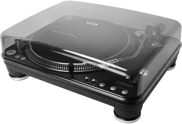 Alt view image 10 of 16 - Audio-Technica AT-LP1240-USBXP Direct-Drive Professional DJ Turntable (USB & Analog)