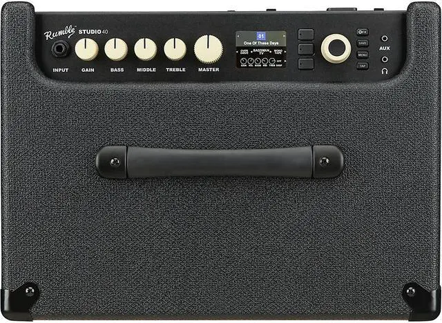 Alt view image 4 of 6 - Fender Rumble Studio 40 40W 1x10 Bass Combo Amplifier Black