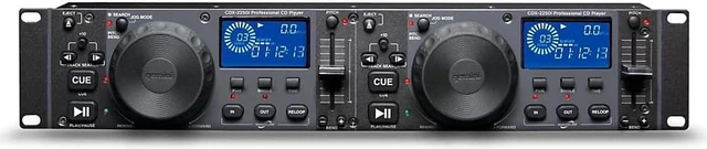 Alt view image 7 of 10 - Gemini CDX-2250i Dual CD Player