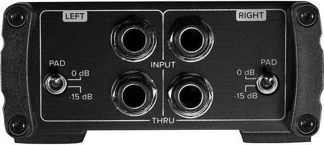 Alt view image 13 of 20 - Mackie MDB-2P M-Series Passive Stereo Direct Box